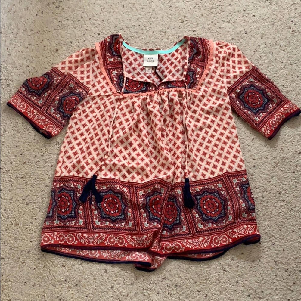 Knox Rose peasant blouse